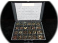 Grade 8 Nuts, Bolts & washers Assortment kit 575 Pieces Zinc Plated Ships 4 Free Hardware Fastener Kit Set RV9013S