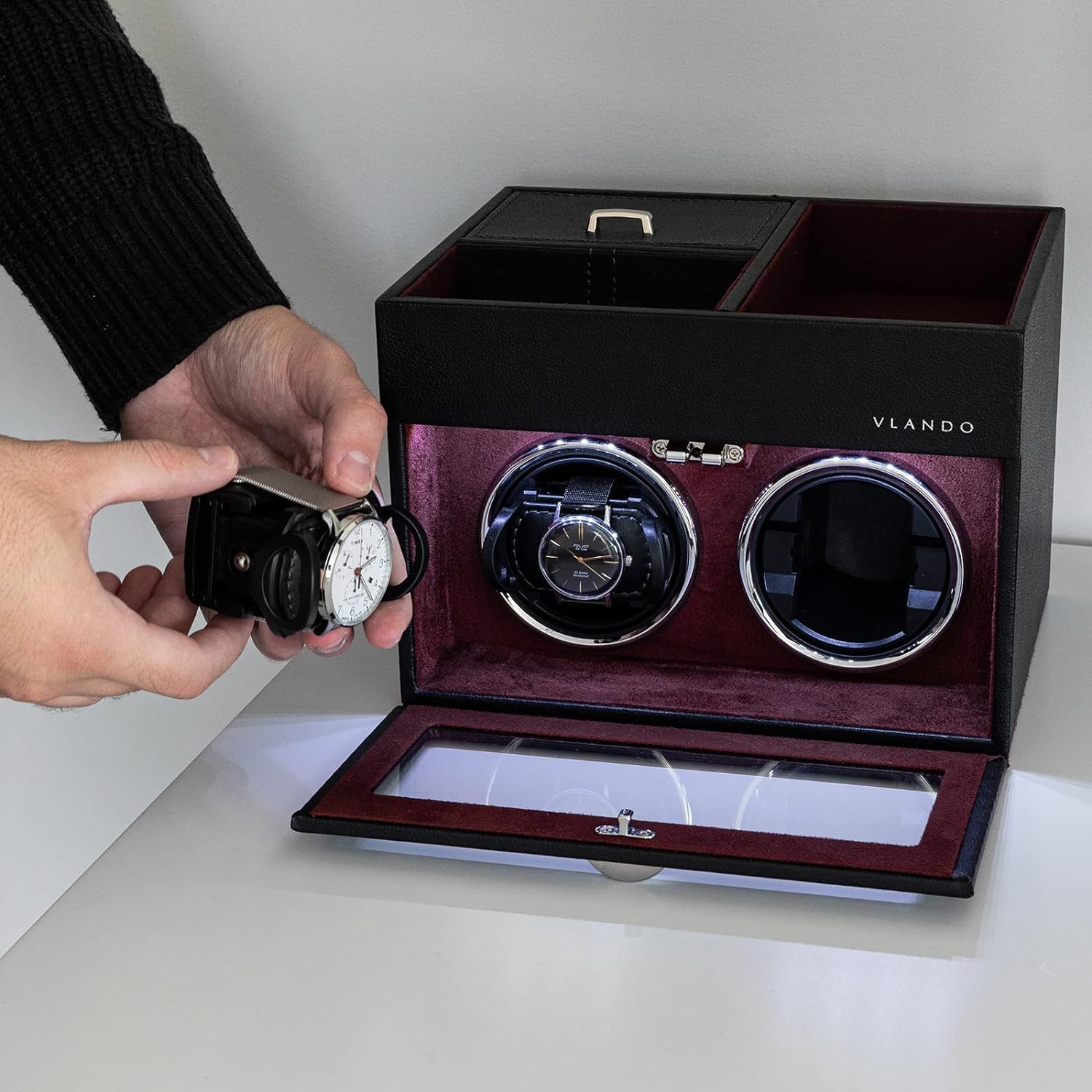 VLANDO Automatic Double for Men Gift