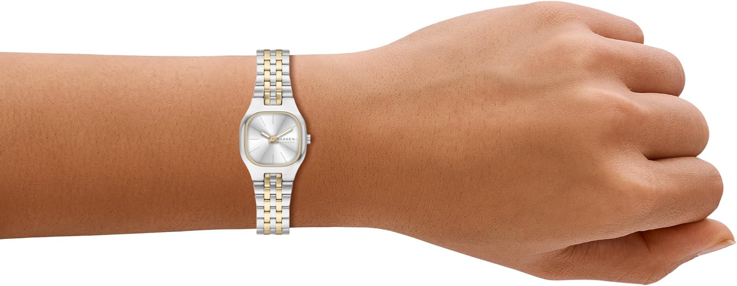 Skagen Mellem Lille Three-Hand Stainless Steel Watch for Women
