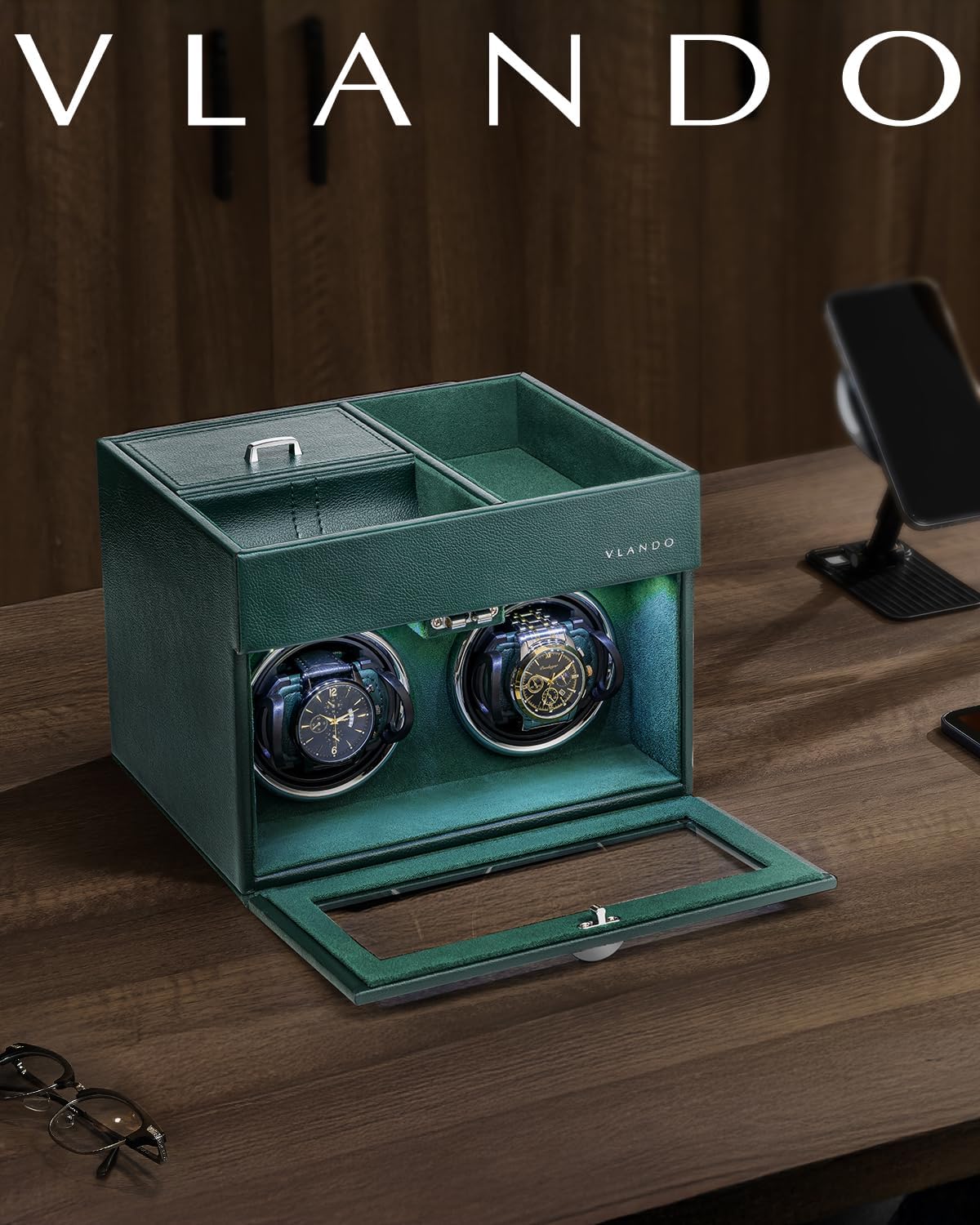 VLANDO Automatic Double for Men Gift