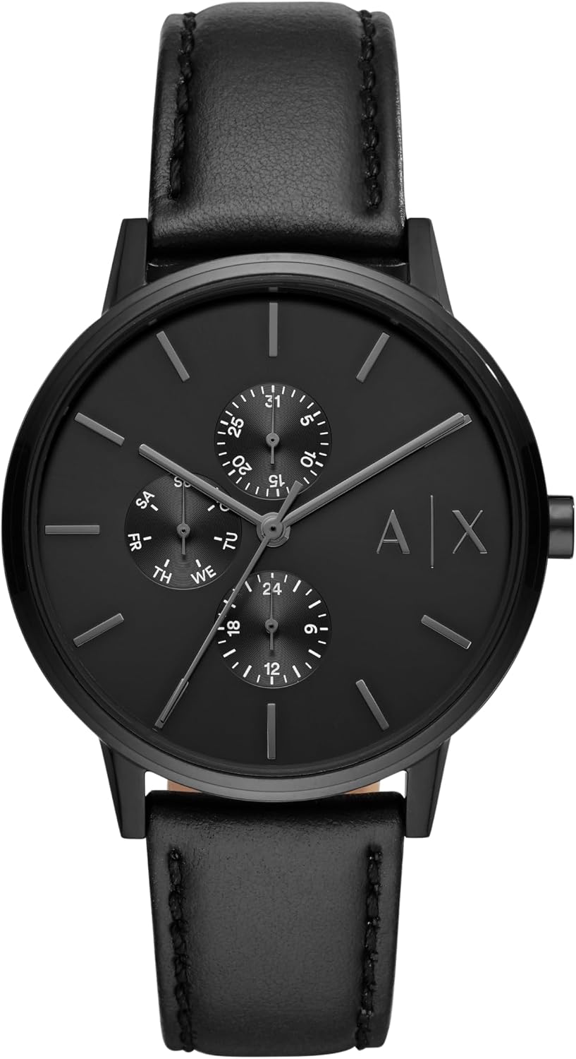 A|X Armani Exchange Men's Watch, Three-Hand Watches for Men