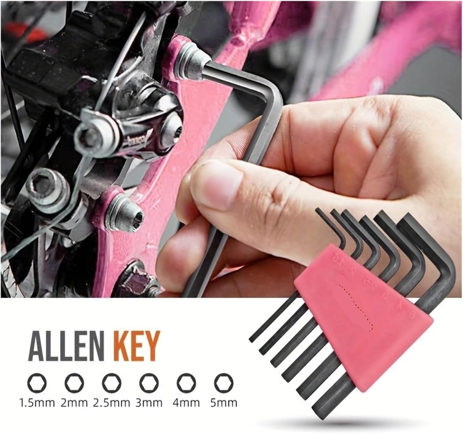 13pcs pink household manual toolbox, including pliers, tape measure hammers, and other tools, can be used Compatible with home repairs.(Hammer style)