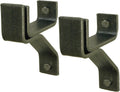 Enclume Premier 4-Inch Wall Bracket, Set of 2, Use with Enclume Rolled End Bar Pot Rack (sold separately), Hammered Steel