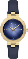 Armani Exchange A|X Women's Watch, Two-Hand Stainless Steel Watch for Women