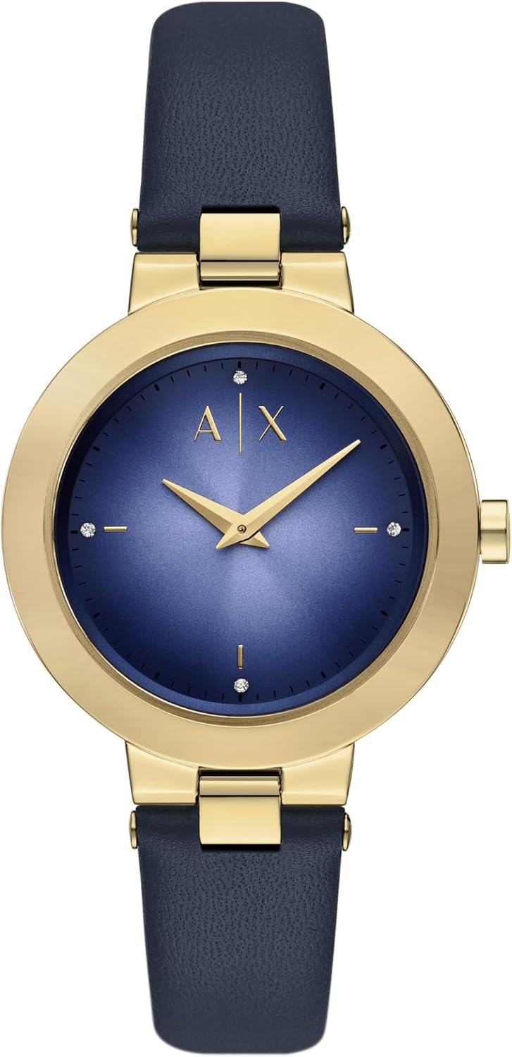 Armani Exchange A|X Women's Watch, Two-Hand Stainless Steel Watch for Women