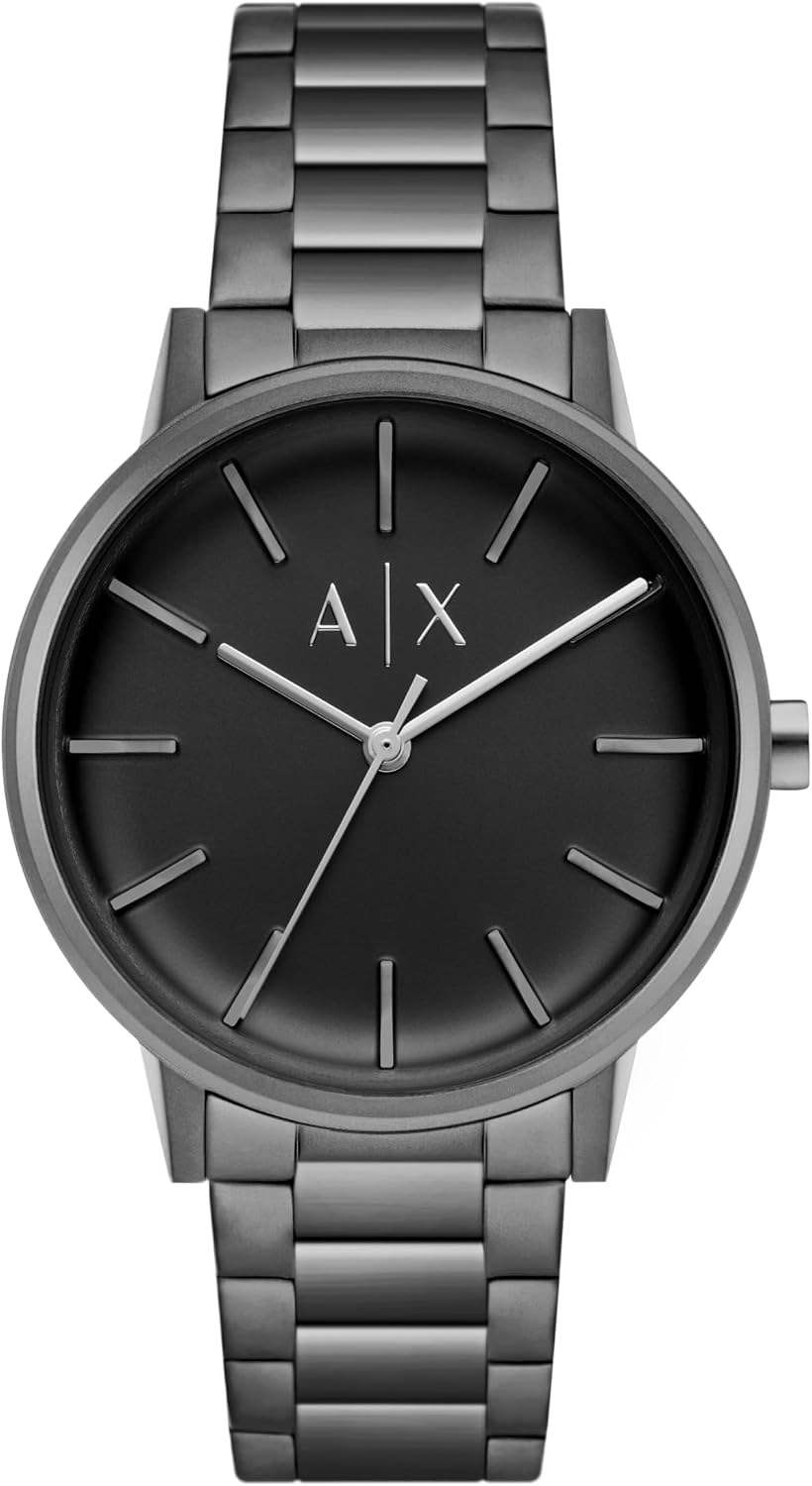 A|X Armani Exchange Men's Watch, Three-Hand Watches for Men