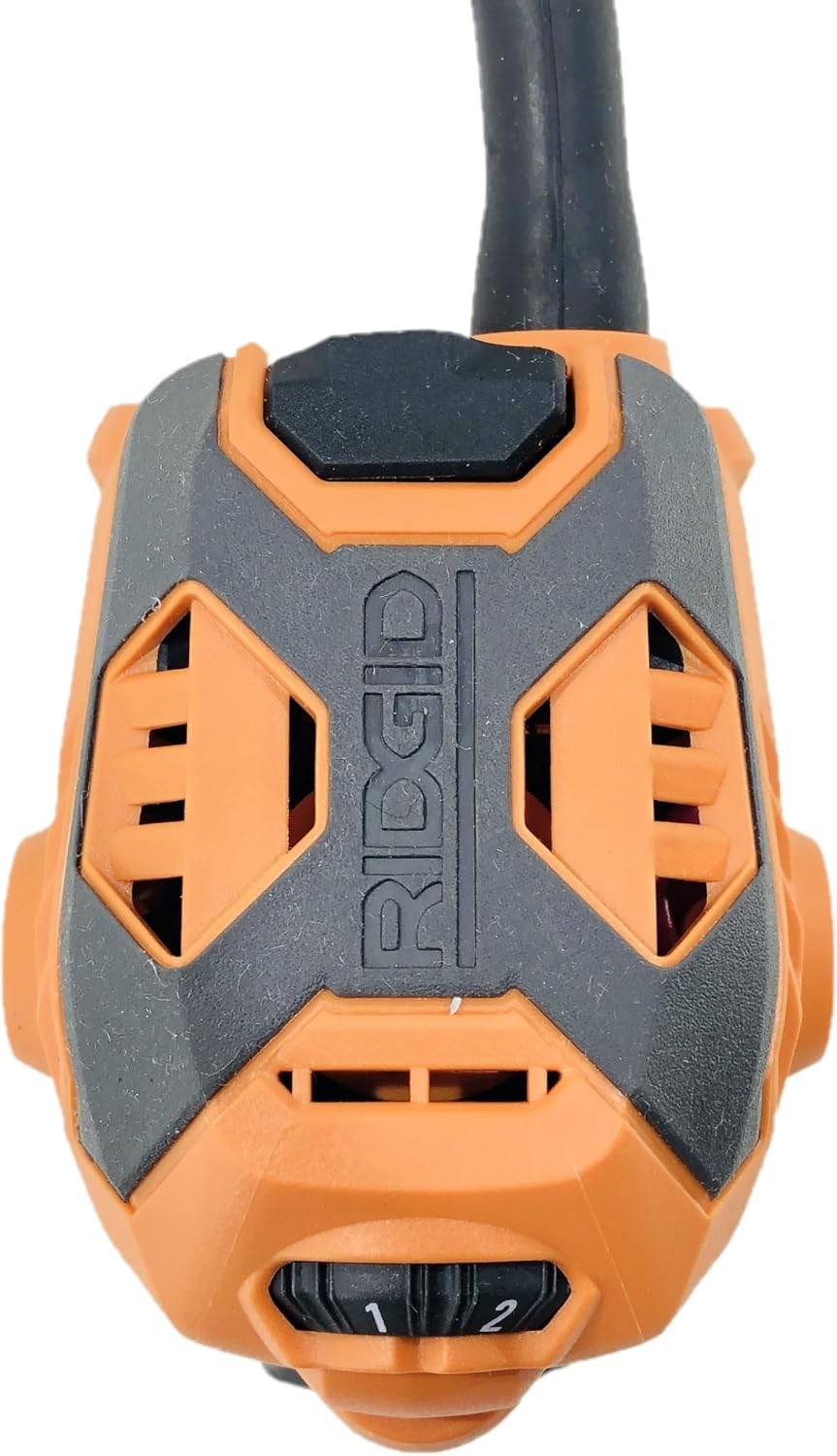 Ridgid 5.5 Amp Corded Compact Power Trim Router With Micro Adjust Dial R24012 (Renewed)