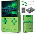 Trimui Brick Hammer Handheld Game Console with 3.2 inch IPS Screen and 3000mAh Battery, Retro Video Games Console with Pre-Installed 64GB TF Card and WiFi Function (Wild Green)