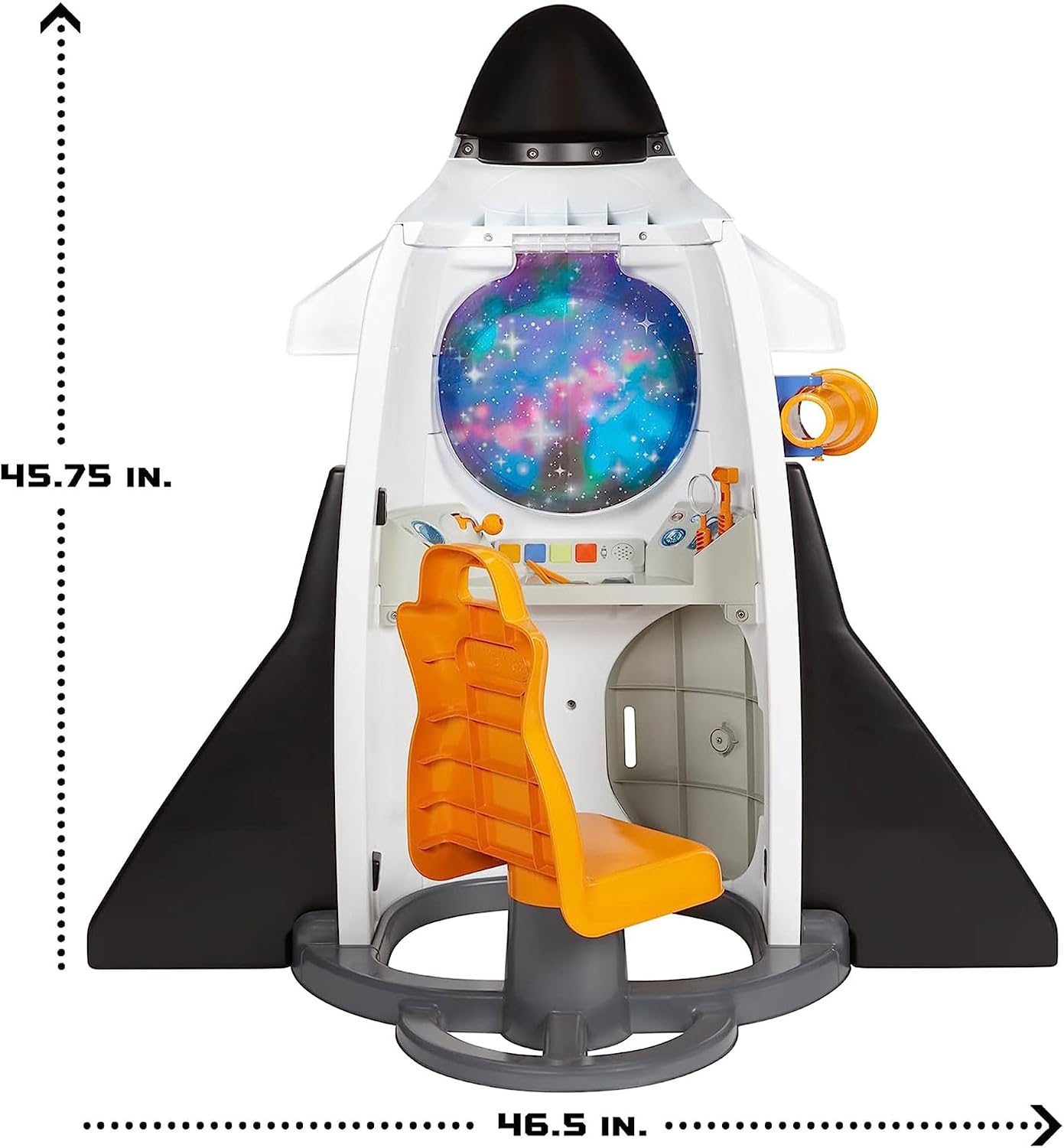 Little Tikes Adventure Rocket Realistic Space Astronaut Pretend Role Play for Kids, Boys, Girls, 2-6 Years Old