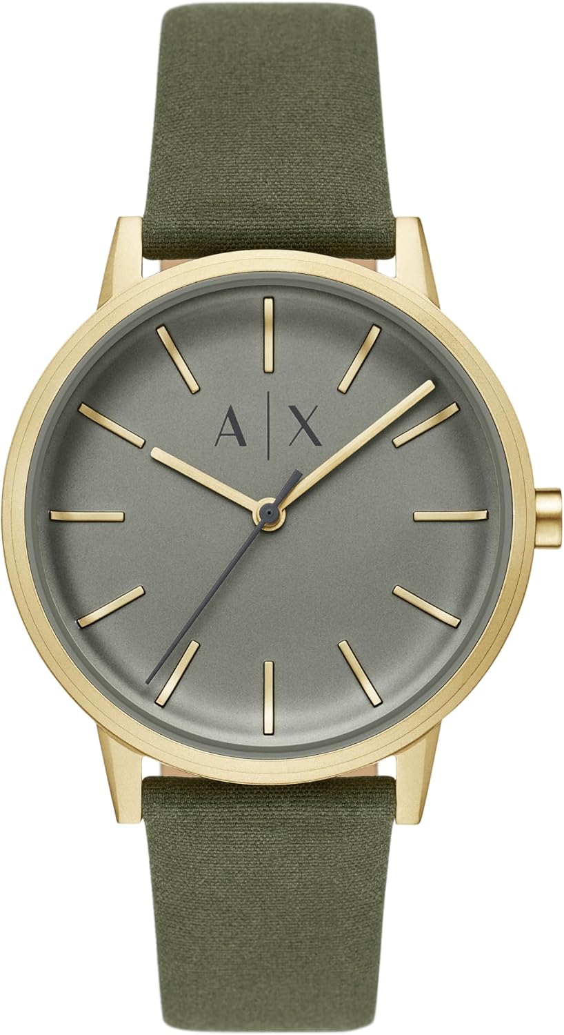 A|X Armani Exchange Men's Watch, Three-Hand Watches for Men