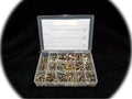 Grade 8 SAE Bolt, Nylock Nut with AN960- Washers Assortment – Kit Fine Thread Hardware Fastener Kit Set RV8786S