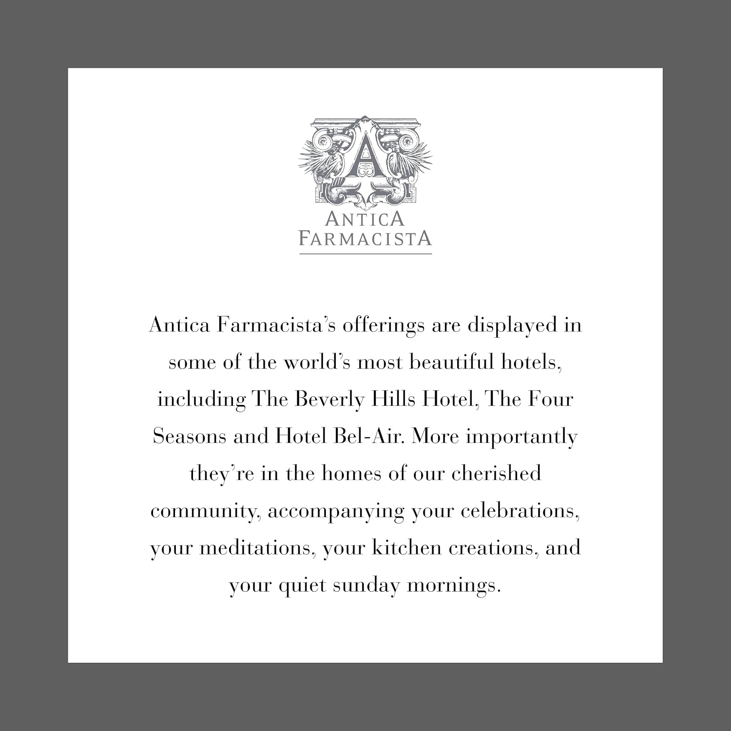 Antica Farmacista Home Ambiance Diffuser - Long-Lasting Reed Scent Diffuser - Luxury Room Freshener Gift - Casablanca, 8.45 fl oz