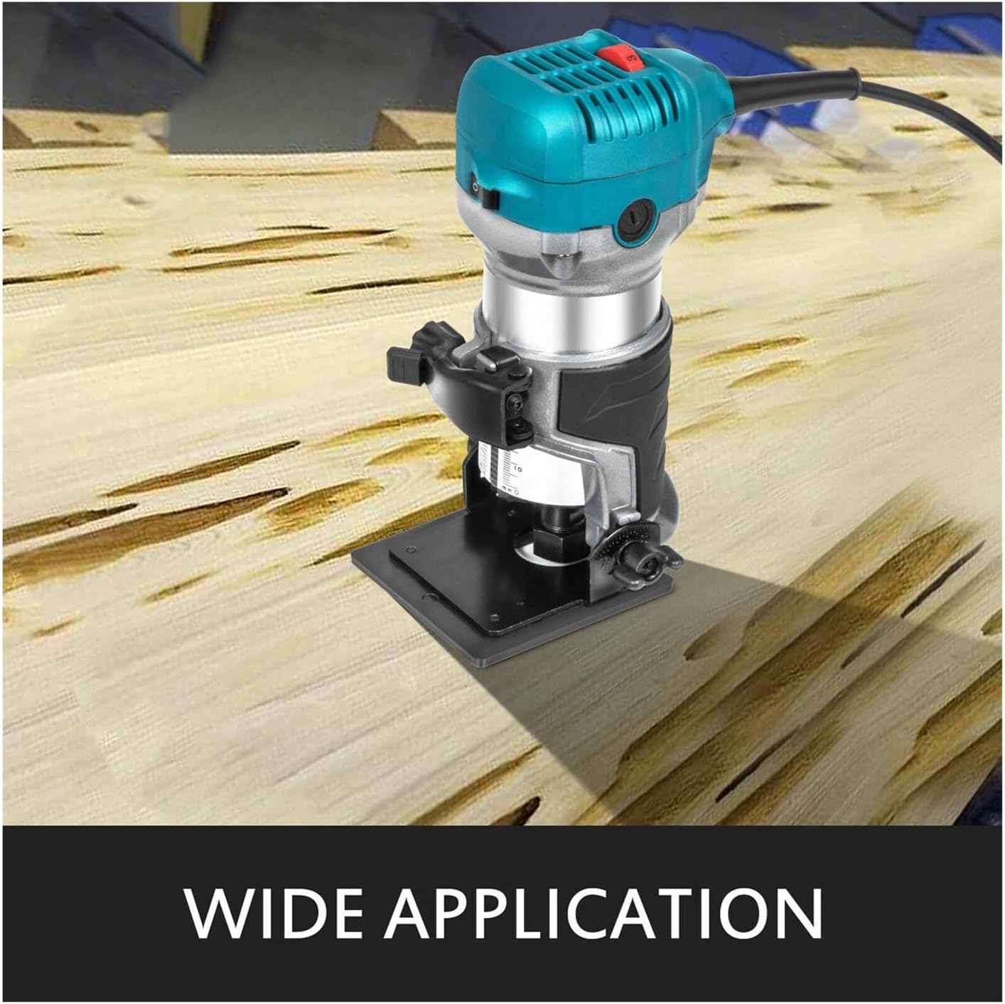 - Electric Hand Trimmer Compact Wood Laminator Router Corded 710W 10000-30000RPM for Woodworking Trimming Grooving Slotting - (Color : 1 Size : 710W Set 1) (1 710W Set 1)