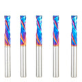 Amana Tool Spektra Extreme Tool Life Coated CNC Compression Spiral Router Bit, 46170-K-5 5-Pack, 1/4 D x 7/8 CH x 1/4 Shank x 2-1/2 Inch Long 2 Flute