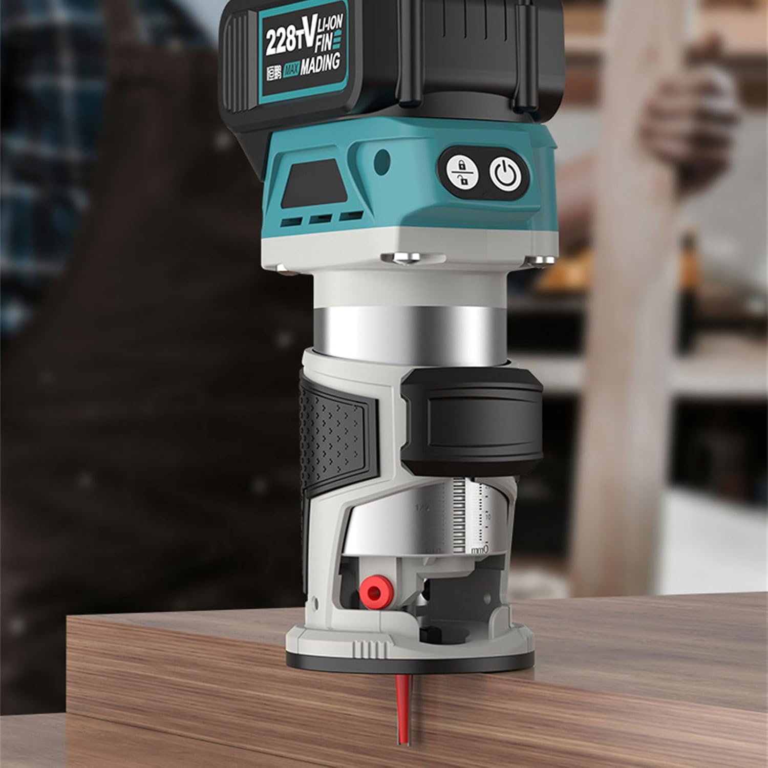 Brushless Cordless Edges Trimmer With 21V Battery Brushless Trim Routers For Woodworking And Carving