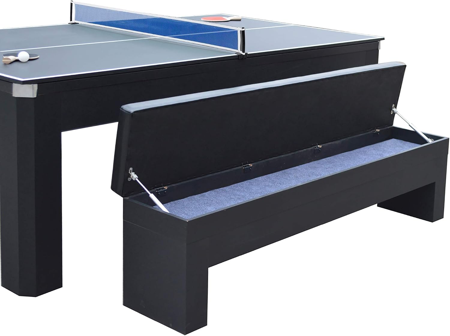 Hathaway Pool Table Combo Set with Benches