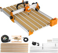 FoxAlien 4080 Y-axis Extension Kit for Masuter Pro, with Upgraded T-slot Hybrid Spoilboard CNC Router Machine Working Area Extend (15.75' x 31.5', X-Y)