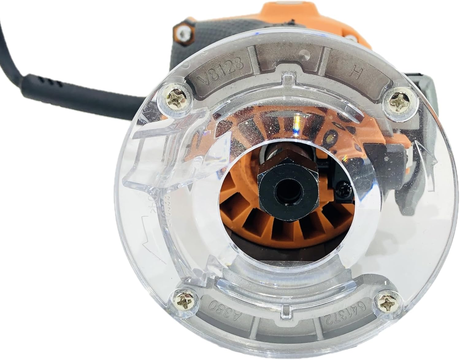 Ridgid 5.5 Amp Corded Compact Power Trim Router With Micro Adjust Dial R24012 (Renewed)