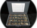 Grade 8 NUT Bolt & Washer Assortment KIT Screws 1000 Pieces Hardware Fastener Kit Set RV9392S