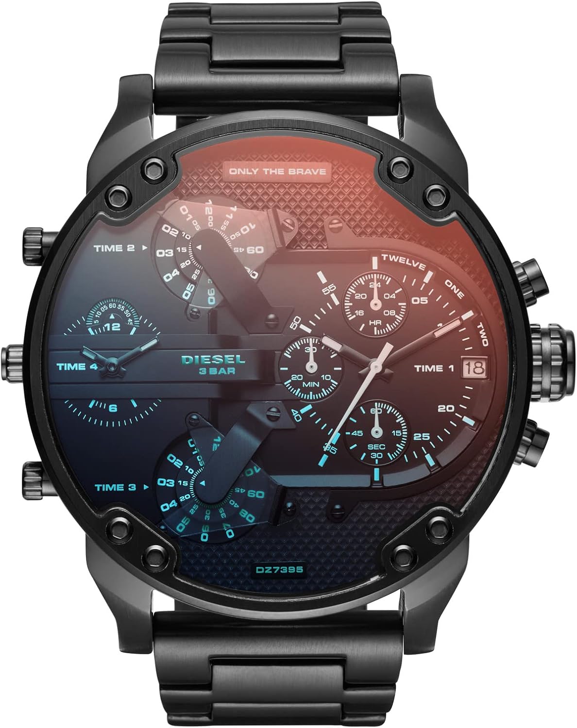 Diesel Mr. Daddy 2.0 Men's Watch, Stainless Steel Chronograph Sports Watch for Men