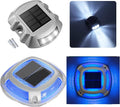 VOLISUN 24-Pack Solar Driveway Lights,IP67 Waterproof Outdoor Step Light