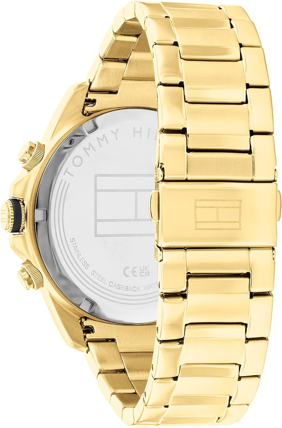 Tommy Hilfiger Men's Multifunction Quartz Watch – Stainless Steel Case, 5 ATM Water Resistant, Urban Style Timepiece, Gift for Him