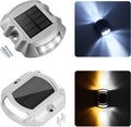 VOLISUN 16 Pack, Solar Driveway Dock Deck Lights
