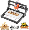 VEVOR 3018 CNC Router Machine, 60W Spindle, 3-Axis Wood Engraving Milling Machine, with 300 x 180 x 40 mm Working Area, Aluminum Alloy Construction, Rotary Knob, for Wood Acrylic Carving Cutting