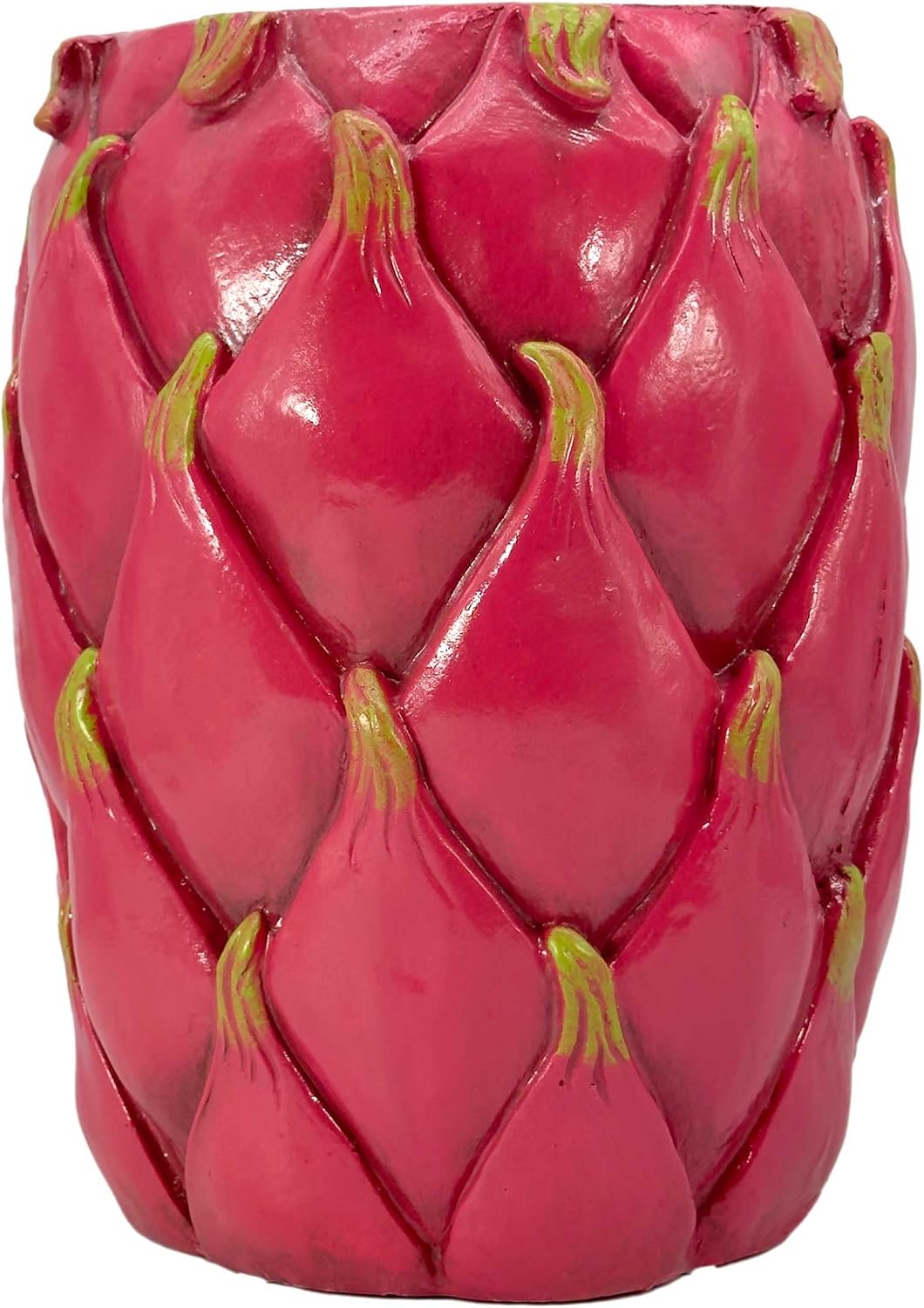 Galt International 18' Dragonfruit Tropical Fruit Stool Side Vibrant Table Home Decor Plant Stand Garden Indoor Outdoor Decorations