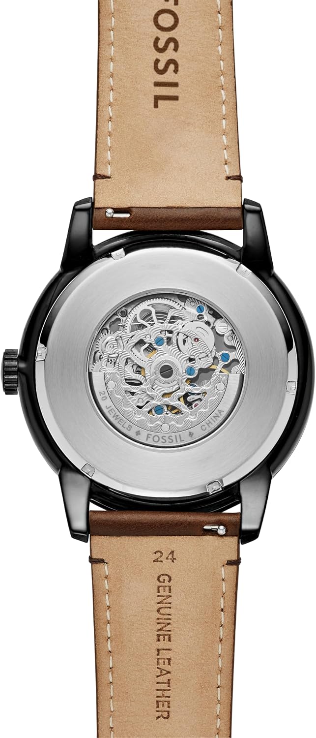 Fossil Men's Watch, Townsman Automatic Stainless Steel Watch for Men