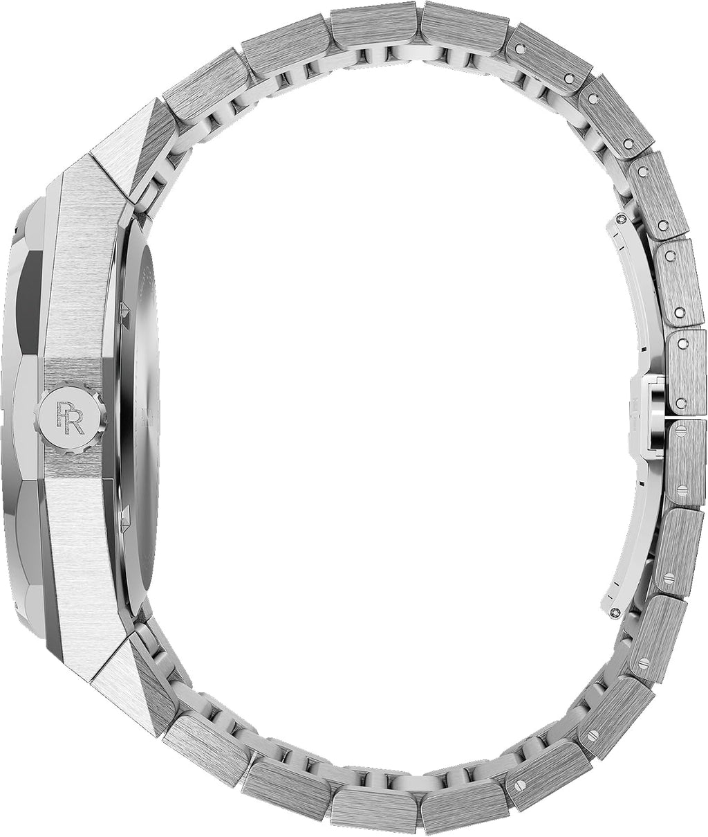 Paul Rich Men's Luxury Stainless Steel Watch - Rugged & Stylish Timepiece for Business, Gift, or Graduation - Fancy Analog Water Resistant Wrist Watch for Him - Frosted Star Dust II Arabic Dial