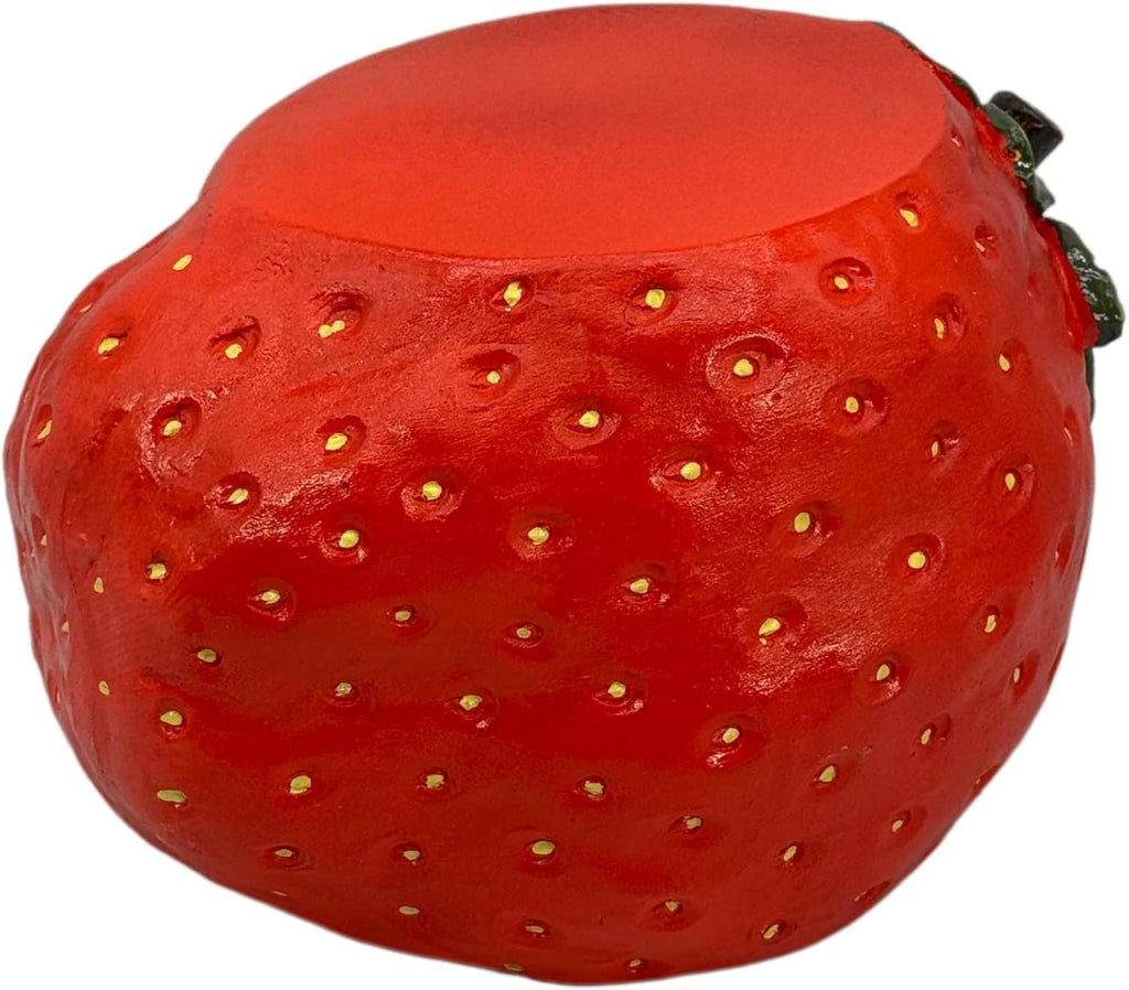 Galt International 10' Red Strawberry Fruit Stool Plant Stand for Home Decor Plant Stand Garden Indoor Outdoor Decorations