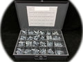 Metric J.I.S. Flange Nut & Bolt/Screw Assortment Kit M6, M8 & M10 790pcs Hardware Fastener Kit Set RV9464S