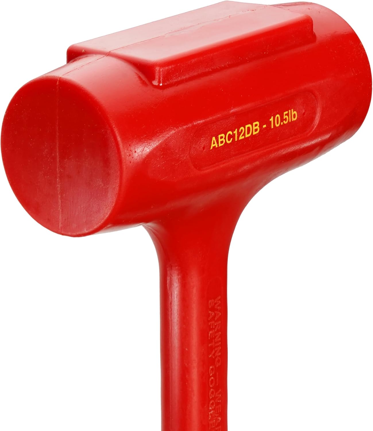 ABC HAMMERS 30' Dead Blow Sledge Hammer - 10.5 lb. USA Made, Polyurethane Hammer with Steel Shot Filled Head & Steel Reinforced Handle - ABC12DB