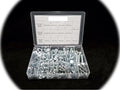 Fine Thread Nut, Bolt & Washer 10.9 Assortment M8-1.0 M10-1.25 M12-1.5 298pcs Hardware Fastener Kit Set RV8869S