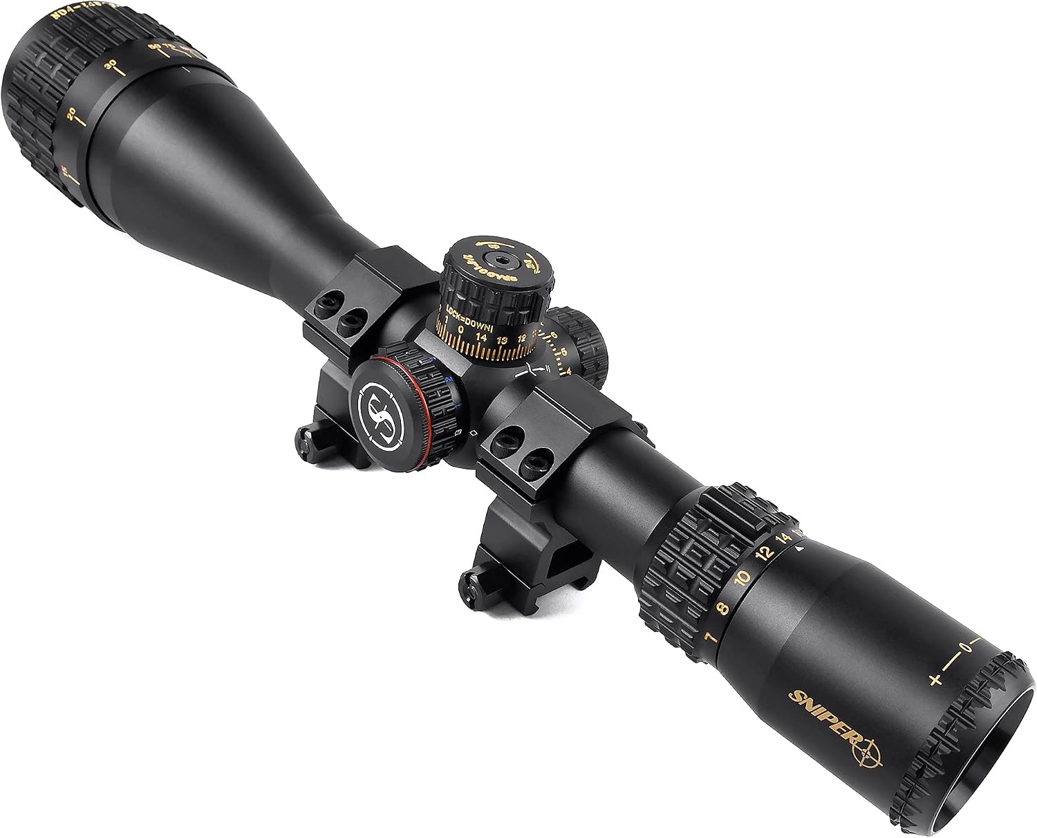 Rifle Scope 6-24x50 / 4-16x50 Red/Green/Blue llluminate Reticle AO Hunting Scope