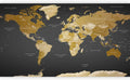 artgeist Wall Mural World Map 197x110 in - XXL Non-Woven Wallpaper Fleece Wall Decor Photo Print Picture Image Design Home k-A-0092-x-a