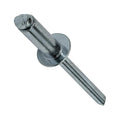 Pop Rivets All Steel Dome Head Blind Rivet Size (5-4) 5/32' x 1/4' Qty 2500 Threaded Fasteners for Mechanical Repair Universal Multi-Purpose Replacement Parts