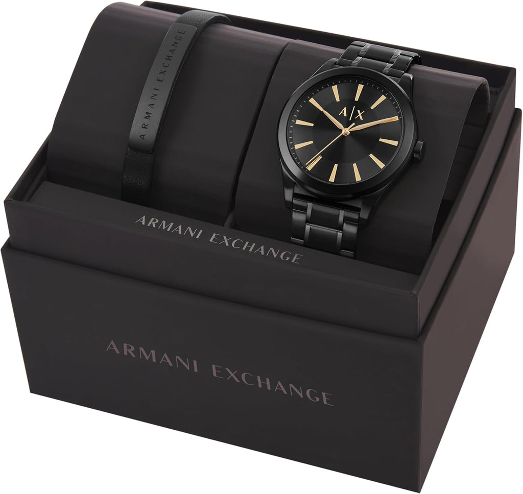 A|X Armani Exchange Men's Watch, Three-Hand Watches for Men