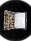 Grade 8 SAE Bolt, Nylock Nut with AN960- Washers Assortment – Kit Fine Thread Multi-Purpose Comprehensive Hardware Fastener Assortment Kit Cit01214Riv