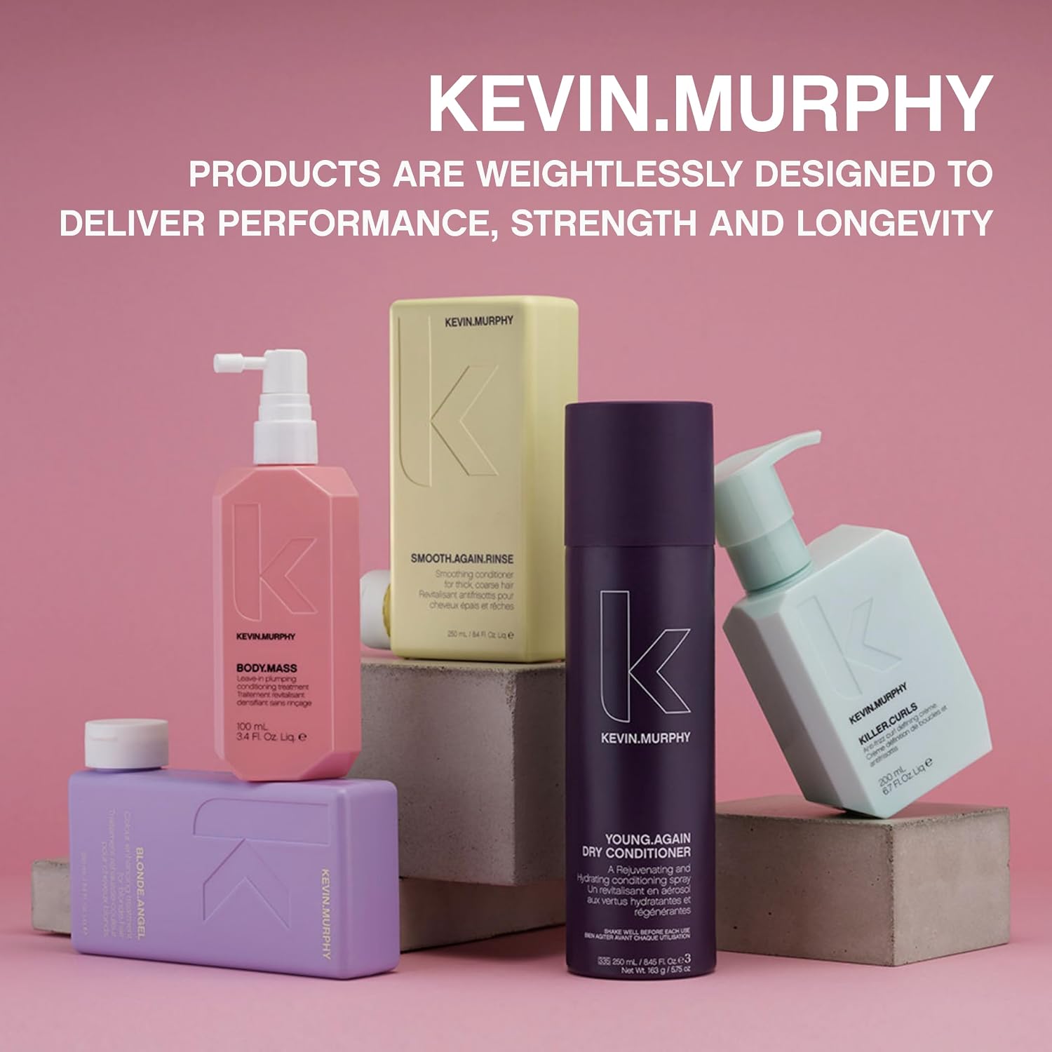 KEVIN.MURPHY REPAIR-ME.WASH & RINSE - Moisturising Hair Repair Shampoo - Hair Repair Conditioner - For All Hair Types Needing Repair - Sulphate & Paraben Free - 1 L / 33.8 fl oz - 2 Pack
