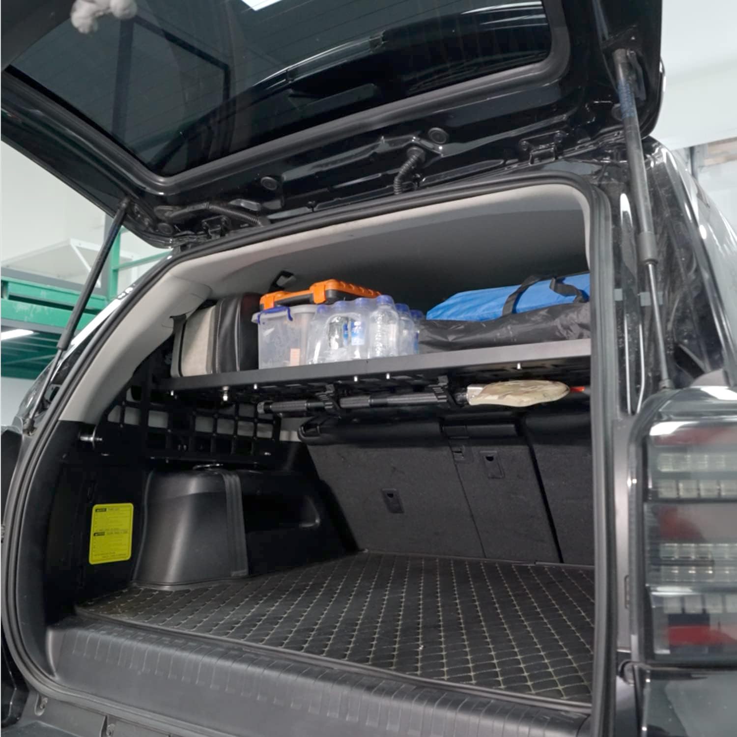 HIGH FLYING for Toyota 4Runner 2010-2024 / for Mercedes-Benz G500 G55 2004-2018 Car Modular Molle Panel Storage Trunk Shelf Organizer Carrier Aluminum (Install requires Side Panels)