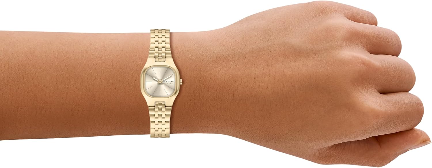 Skagen Mellem Lille Three-Hand Stainless Steel Watch for Women
