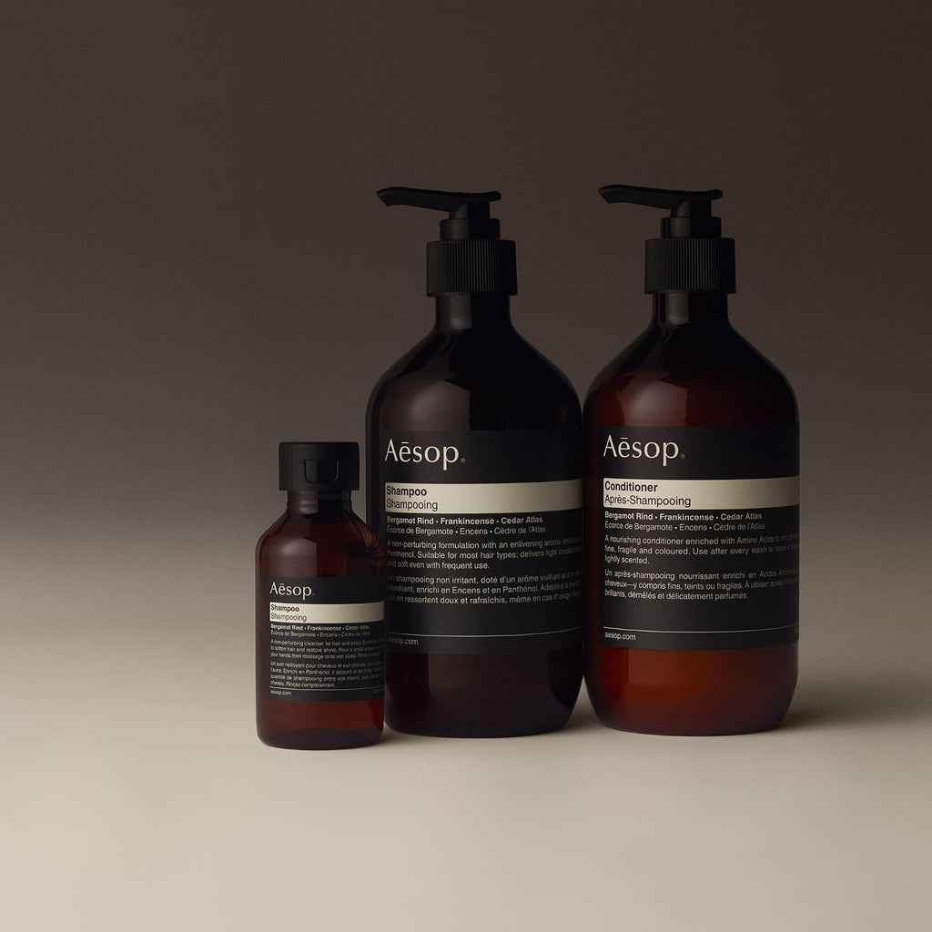 Aesop Shampoo and Conditioner Set for All Hair Types | Purifying & Hydrating Hair Care Duo with Bergamot Rind, Frankincense & Cedar Atlas | Gentle & Color-Safe | 16.9 oz (Set of 2)
