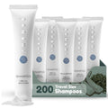 Travel Size Hotel Shampoo 200 Count 1 oz Bottles Guest Amenities for Hotels Vacation Rentals and Short Term Rentals Paraben Free White Tea and Coconut Scent Infused with Aloe and Olive Oil by INFUSE