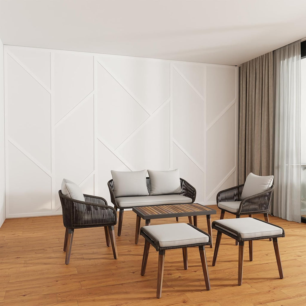 Pangda Peel and Stick Wall Molding Kit Flat Wall Molding Kit for Living Area Decor Premade Wainscoting Panels Accent Panel for Home, Office, Hallway, Dining Room(Asymmetric Style)