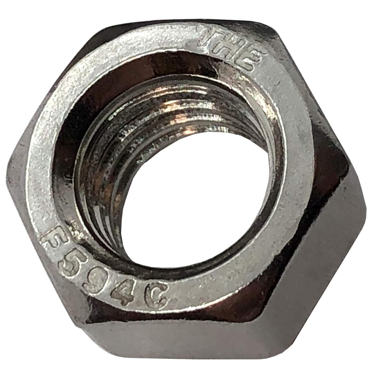 1/2' - 13 x 2-304-STAINLESS Steel Bolts, Nuts & WASHERS - 18-8 HEX Head Bolt - 304 Grade. General Purpose Bolts + Nuts + Washers - Full Thread Tap Bolts (100)