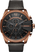 Diesel Mega Chief Watch for Men, Chronograph Men's Watch