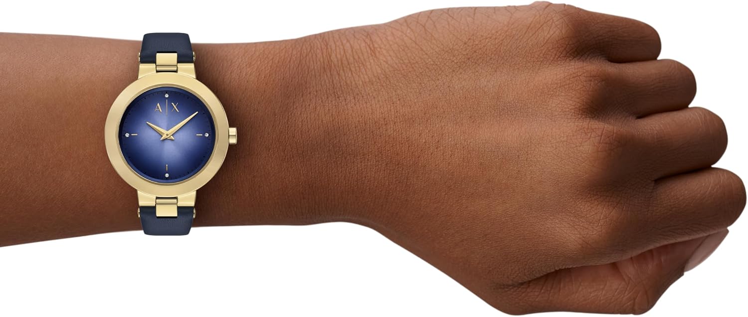 Armani Exchange A|X Women's Watch, Two-Hand Stainless Steel Watch for Women