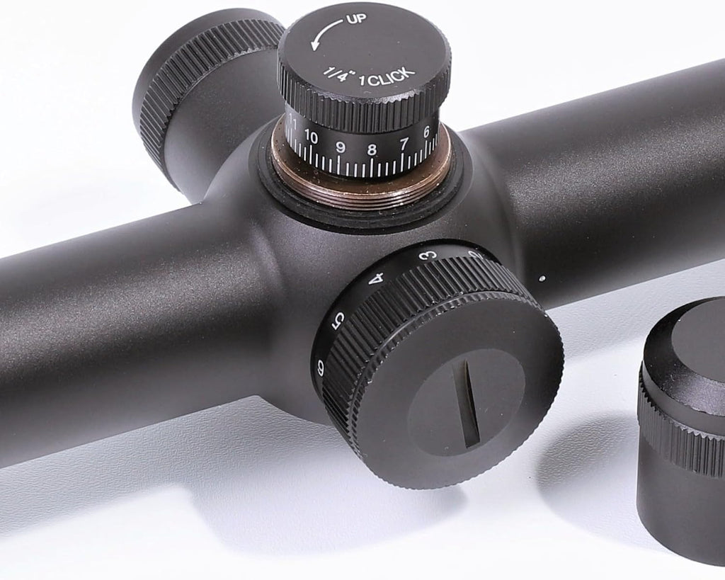 Hammers Lightweight 1inch Tube 8.5-32X50 AO Rifle Scope with Etched Glass Fine Line Crosshair Reticle Sunshade Weaver Ring
